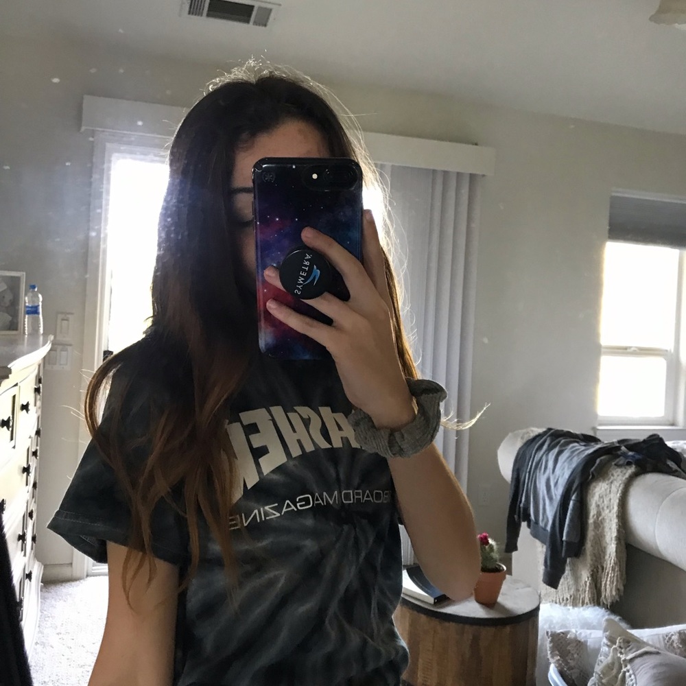 THRASHER Mens Tie Dye T-Shirt